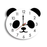 Wanduhr Panda Gesicht Baby Kinderzimmer Uhr Ø 29cm | Limited Edition 🐼
