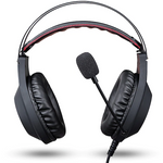 Gaming Headset Stereo 3.5mm LED Kopfhörer Rot für Multiplattform Battletron®