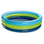 XL Planschbecken Pool Blau, Grün 400L Rund Schwimmbecken Kinderpool Crivit