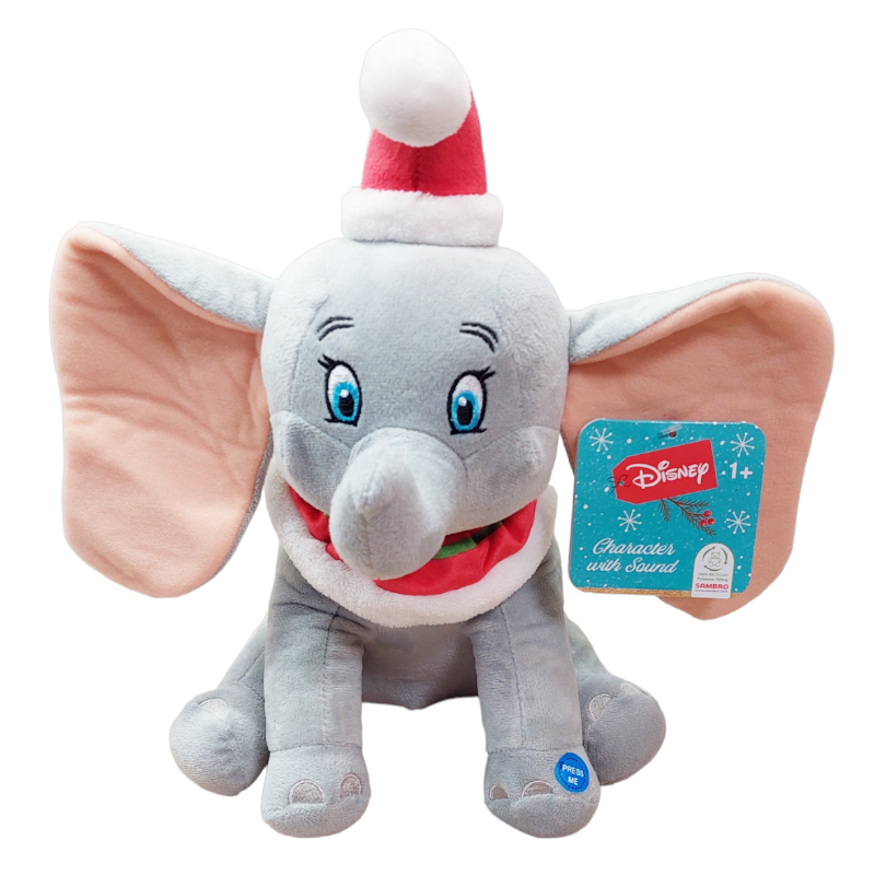 Disney Kuscheltier mit Sound - Dumbo 30cm Elefant Weihnachten Geschenk