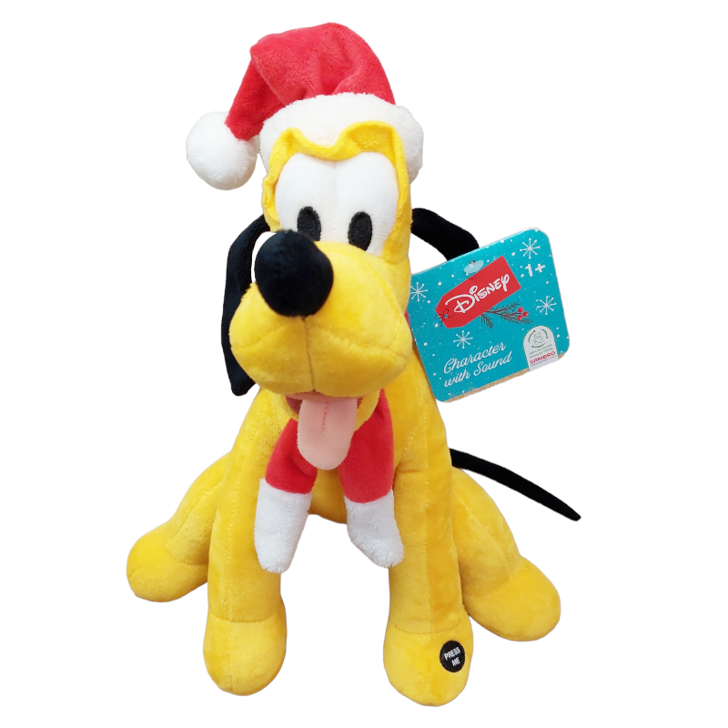 Disney Kuscheltier mit Sound - Pluto 30cm Hundefreund Weihnachten Geschenk