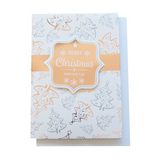 Weihnachtskarte mit Umschlag Grußkarten Weihnachten Edle und stilvolle