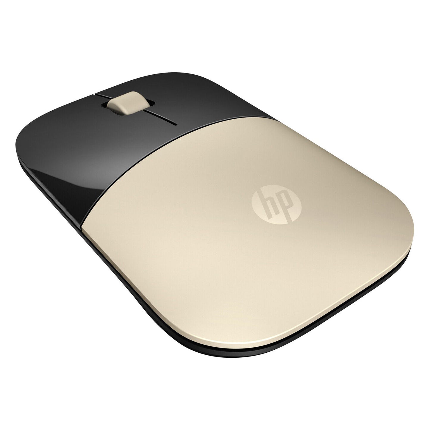 HP Z3700 Wireless Funkmaus Flache Maus kabellos Schwarz Gold