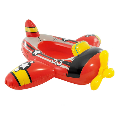 Intex aufblasbares Schlauchboot Kinderboot Flugzeug Pool Planschbecken Badespaß