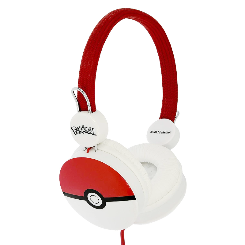 Pokemon Kopfhörer Kinder Nintendo Stereo 3-7 Jahre 85DB Pokeball Edition