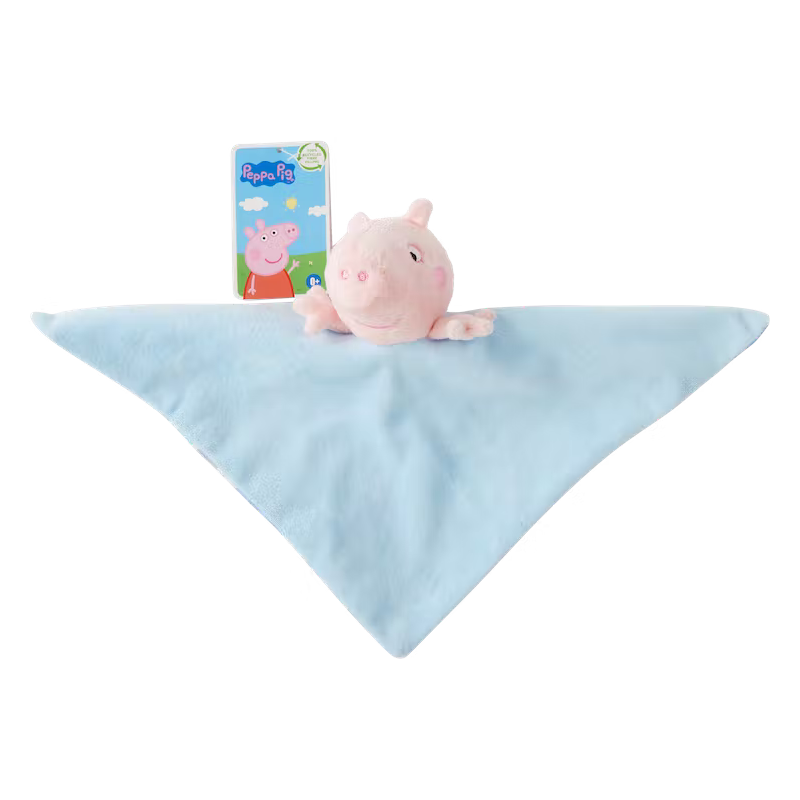 Peppa Pig Schmusetuch Schnuffeltuch George Blau Kuscheltier Babyspielzeug