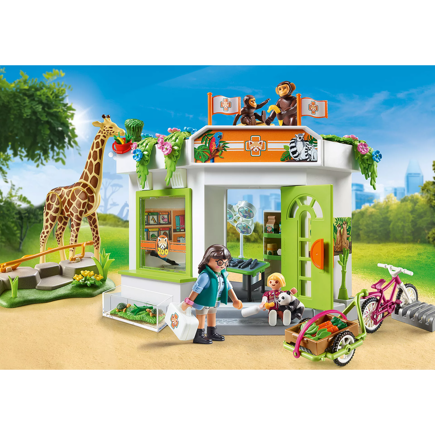 Playmobil 70900 - Family Fun - Tierarztpraxis im Zoo