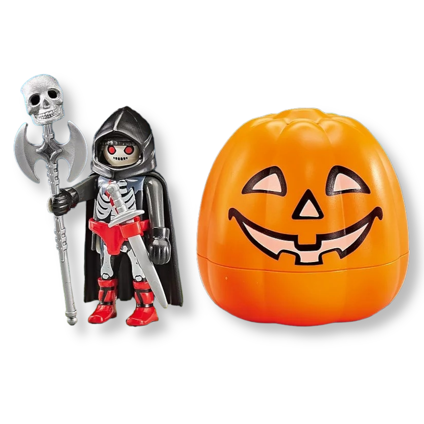 Playmobil 9896 - Halloween Geschenkset Ritter Skelettgeist