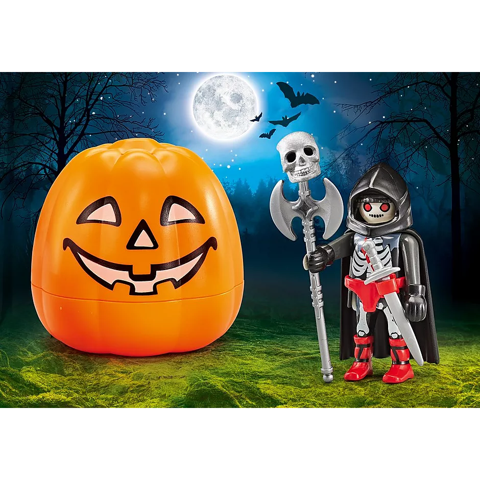 Playmobil 9896 - Halloween Geschenkset Ritter Skelettgeist