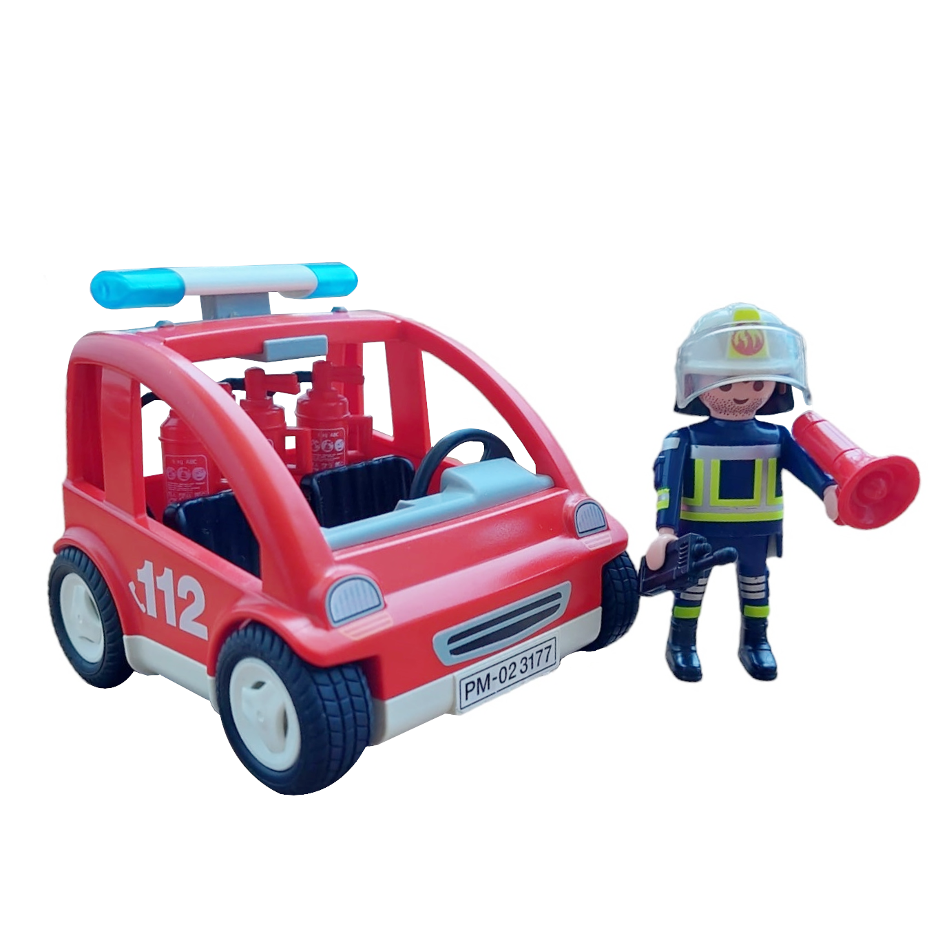 Playmobil 3177 - Brandmeisterfahrzeug - Feuerwehr Einsatzleitung Sirene Zubehör