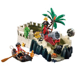 Playmobil 4007 Pirates - Piratenfestung Pirateninsel Kanone - Super Set