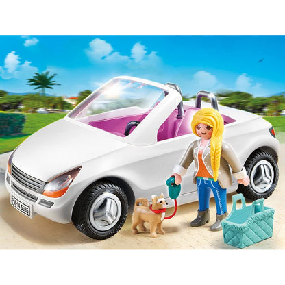 Playmobil 70494 City Life - It-Girl mit Hund und Cabrio