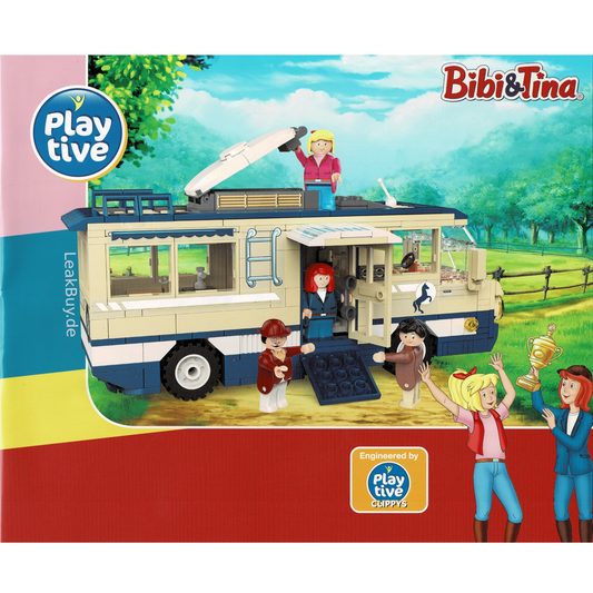 Playtive Clippys - Bibi & Tina - Wohnmobil Camper - Klemmbausteine