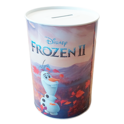 Disney Die Eiskönigin Frozen Spardose Olaf Elsa Metall Sparbüchse Sparschwein