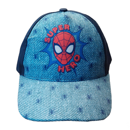 Marvel Spiderman Spider-Man Kinder Caps Capi Basecap Kappe Mütze