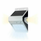 LED Solar Wandleuchte starke Leuchtkraft IP65 Premium Außenstrahler Livarno Home