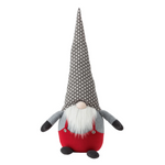 Wichtel Gnom Zwerg Figur XXL 78cm Grau Zipfelmütze Weihnachtsdeko Livarno Home